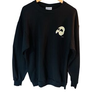 THE PHANTOM OF THE OPERA Sweatshirt 1980’s Graphic Vintage Glows In The Dark